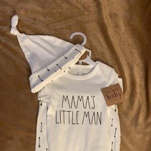 Rae Dunn boys 6-9 month outfit